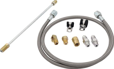 Allstar Performance Hydraulic Clutch Lines ALL46101-36 Line, Hydraulic, -4 AN, 36 in. Length, Each
