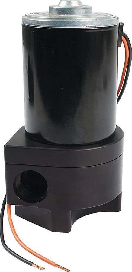 Allstar Performance Remote Mount Electric Water Pumps ALL31120 Pump, Electric, Mount, 12-16 V, 8.00 amps, Billet Aluminum, Black Anodized, Each