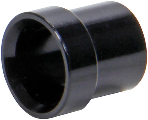 Allstar Performance Tube Sleeves ALL50332 Sleeves, Aluminum, Black Anodized, -6 AN, Pair