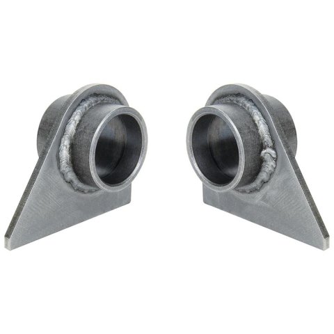 Allstar Performance GM Metric Chassis Trailing Arm Bracket Kits ALL60059 Tabs, Kits, Upper Style, Steel, Natural, 3.0 in. Tubing Diameter, Ford 9 in., Pair