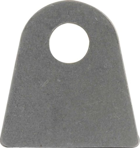 Allstar Performance Chassis Tabs ALL60006 Tabs, Mild Steel, 0.187 in. Thick, 1.825 in. Tall, 0.500 in, Hole, Set of 4