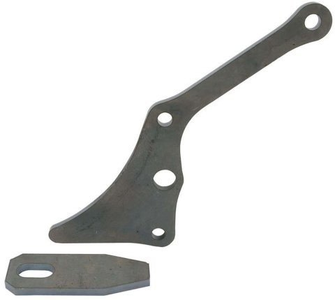 Allstar Performance Motor Mounts ALL38102 Mount, Rear, Bellhousing Mount, Bolt-In, Steel, Natural, Chevy, V8, Each