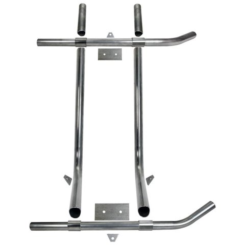 Allstar Performance Universal Seat Mount Kits ALL22110 Brackets, Fixed Mount, Natural Steel, Driver Side, Welding Required, Kit