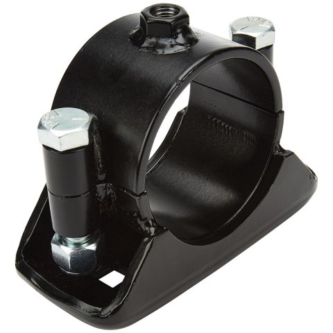Allstar Performance Clamp-On Leaf Spring Pads ALL56127 Pad, Clamp-on, Steel, 3 in. Diameter Axle Housing, 2.50 in. Width, Universal, Each
