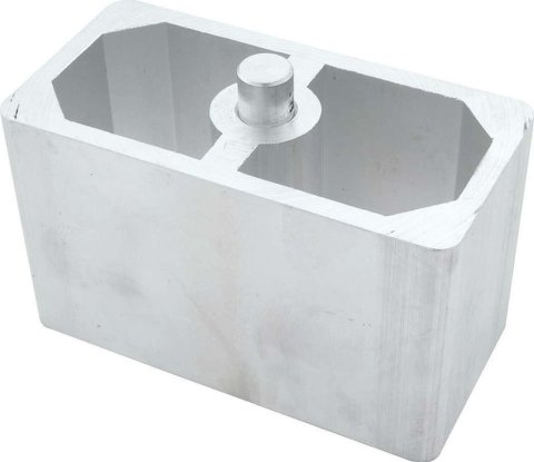Allstar Performance Lowering Blocks ALL56134 Block, Aluminum, 3.00 in. Drop, Rear, 2.50 in. Wide, Universal, Each