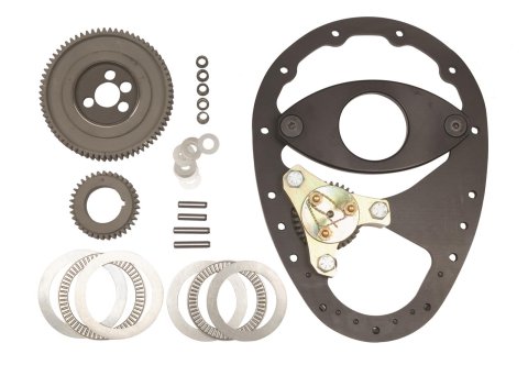Allstar Performance Aluminum Gear Drives ALL90000 Drive, Aluminum, Single Idler, Chevy, Small Block, Set
