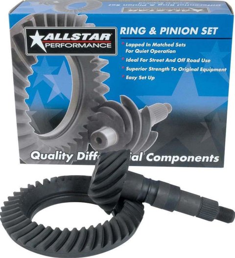 Allstar Performance Ring and Pinion Gear Sets ALL70014 Ford 9 in. 3.89 Gears Gear, Pinion, 3.89:1 Ratio, Ford, in., Set
