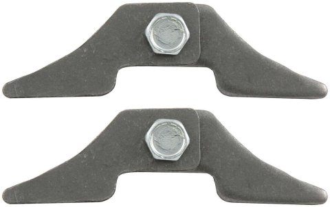Allstar Performance Header Tab Kits ALL60039 Tabs, Steel, 4 Tabs/2 Bolts, Nuts, Kit