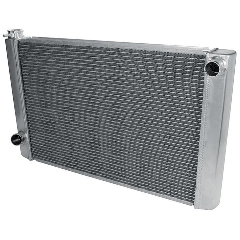 Allstar Performance Aluminum Radiators ALL30026 Radiator, Aluminum, Natural, 31 in. Wide, 19 in. High, Ford, Mopar, Each