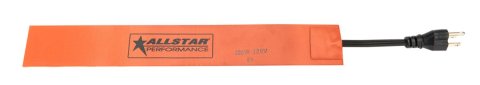 Allstar Performance Heating Pads ALL76420 Pad, Oil Preheater Style, External, Self-adhesive, 200 watts, 110/120 V AC, 2 in. x 15 in., Each