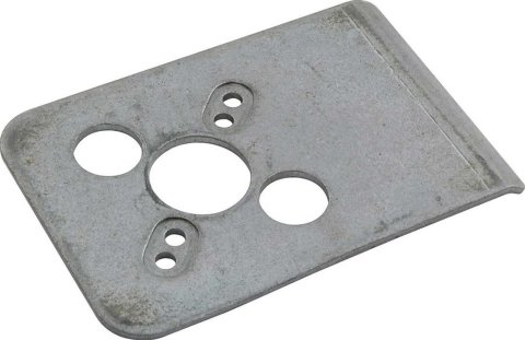 Allstar Performance Quick-Turn Fastener Mounting Brackets ALL19386 Weld Plate, Bracket, Quick Fastener, 0.0625 in. Thick, Set of 50