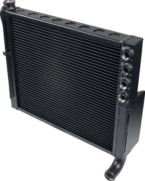Allstar Performance Sprint Radiators ALL30030 Radiators, Sprint, Crossflow, Aluminum, Black, Four Female Inlets, Each