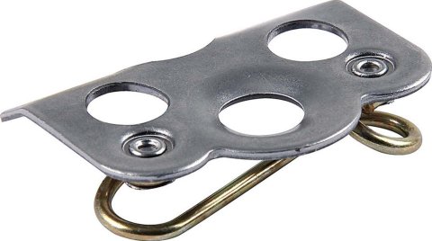 Allstar Performance Quick-Turn Fastener Mounting Brackets ALL19363 Quick Turn Bracket, Weld-On, 1 3/8 in. Spring, 0.0625 in. Thick Steel, Set of 50