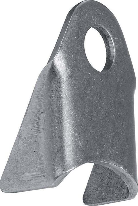 Allstar Performance Chassis Tabs ALL60017 Tabs, Mild Steel, 0.125 in. Thick, 2.050 in. Tall, 0.500 in, Hole, Set of 4