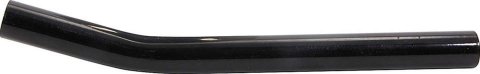 Allstar Performance Bent Tie Rod Tubes ALL57022 Tube, Bent, Steel, Black Powdercoated, Female Threads, 5/8 in. Diameter, 17 in. Length, Each