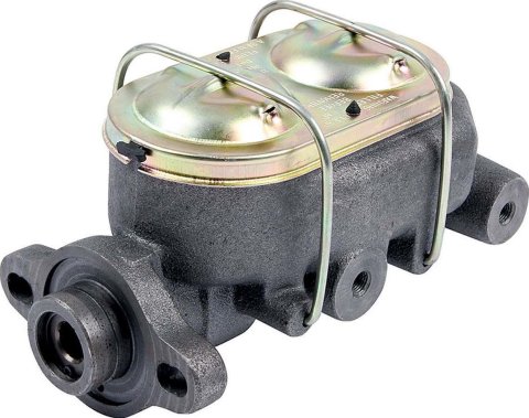 Allstar Performance Brake Master Cylinders ALL41060 Cylinder, Dual Bowl Design, Cast Iron, Natural, 1.000 in. Bore, Reservoir, Each