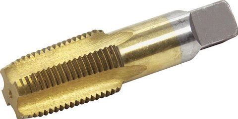 Allstar Performance Taps ALL11059 Taps, Steel, Gold Finish, 1/2-14 NPT Tap Thread, Each