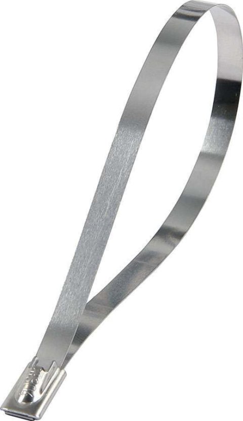Allstar Performance Exhaust Wrap Fasteners ALL34262 stainless steel cable ties are an excellent choice when securing header wrap to exhaust tu