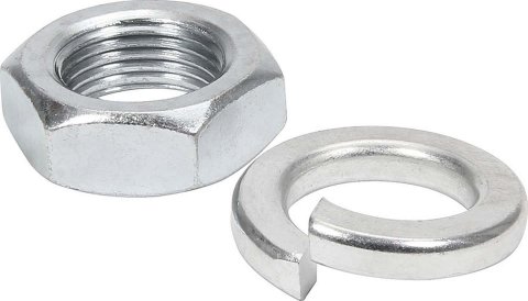 Allstar Performance Pitman Arm Hardware ALL56358 Nut, Hex, Steel, Natural, Washer, GM A and G-body, Each