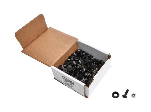 Allstar Performance Countersunk Bolt Kits ALL18629-50 Kit 1/4 in x 1 in, Black