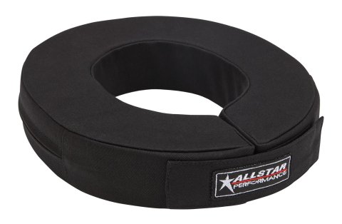 Allstar Performance Helmet Supports ALL920014 Support, Non-SFI, Horseshoe-Style, Adjustable, Black, 17 in. ID, Adult Large, Each