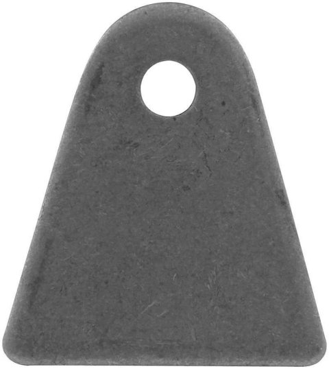 Allstar Performance Chassis Tabs ALL60009 Tabs, Mild Steel, 0.125 in. Thick, 1.50 in. Tall, 0.250 in, Hole, Set of 4