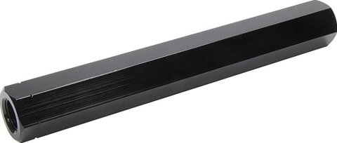 Allstar Performance Aluminum Suspension Tubes ALL56708 Threaded Tube, Tube, Hex, 3/4-16 in. Thread, Aluminum, Black Anodized, 8.0 in. Length, Each