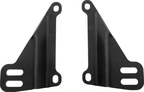 Allstar Performance Motor Mounts ALL38113 Mounts, Bellhousing Mount, Bolt-In, Steel, Black, Front, Ford, Small Block Windsor, Pair