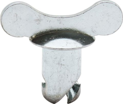 Allstar Performance Winged Head Button Fasteners ALL19250 Quick Fasteners, Fastener Head, Steel, Cadmium Plated, Butterfly, 0.550 in., Set of 10