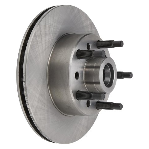 Allstar Performance Granada Brake Hub/Rotors for 1975-1982 GRANADA, 1974-1978 MUSTANG II - ALL42089 Rotor, Solid, Iron, Natural, Front, 11.00 in. Diameter, 5 x 5 BC, .875 in. Thickness, Ford, Each