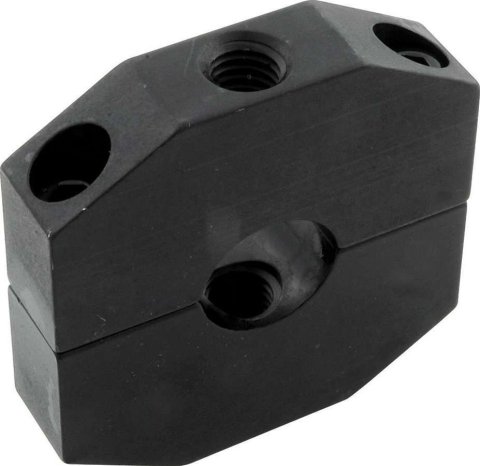 Allstar Performance Ballast Brackets ALL14178 Weight Bracket, Clamp-on, Aluminum, Black, 1.00 in. Diameter Tube, Each