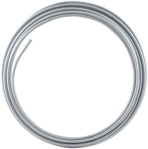 Allstar Performance Coiled Tubing ALL48328 Tubing, Steel, Zinc Plated, 3/8 in. Diameter, 25 ft. Length, Each
