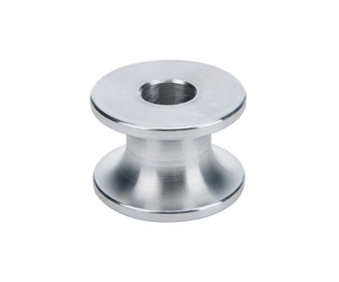 Allstar Performance Motor Mount Spacers ALL18622 Spacer, Aluminum, Natural, 0.500 in. I.D., 1.000 in. Length, Each
