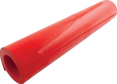 Allstar Performance Rolled Plastic ALL22412 Plastic, Red, .070 in. Thickness, 24 in. Width, 50 ft. Length, Each