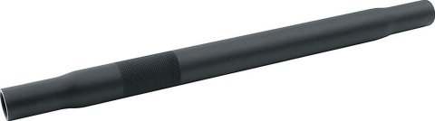 Allstar Performance Steel Suspension Tubes ALL57156 Threaded Tube, Tube, Swedged, 5/8-18 in. RH/LH Thread, Steel, Black Anodized, 6.0 in. Length, Each