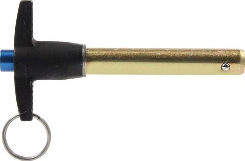Allstar Performance Quick-Release Pins ALL60320 Pins, 4130 Steel, Gold Iridited, 1/2 in. Diameter, 2.500 in. Length, Each