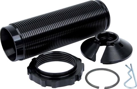 Allstar Performance Coilover Sleeves ALL64158 Sleeve, Aluminum, Black Anodized, 7 in. Length, Kit
