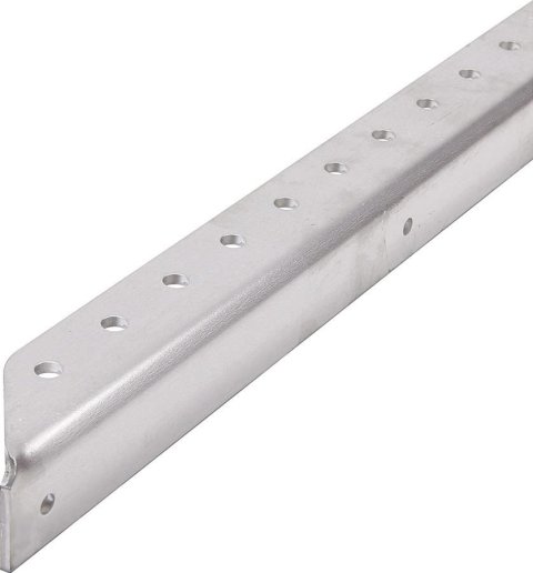 Allstar Performance Aluminum Angled Stock ALL23134 Fabrication Component, Stock, Aluminum, Natural, 1 in. Width, 1 in. Height, 26 in. Length, Each