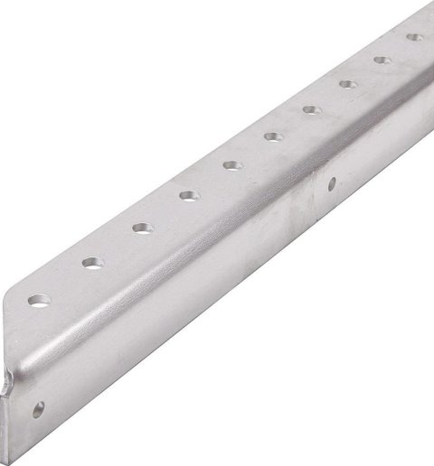 Allstar Performance Aluminum Angled Stock ALL23134-5 Fabrication Component, Stock, Aluminum, Natural, 1 in. Width, 1 in. Height, 26 in. Length, Set of 5