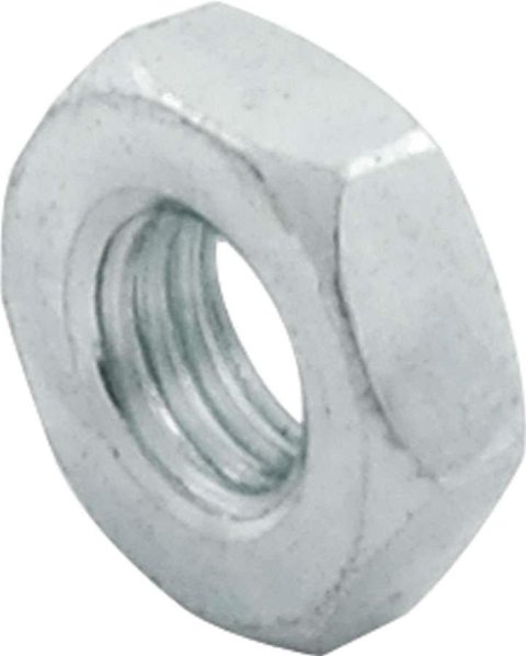 Allstar Performance Steel Jam Nuts ALL18251-50 Nut, 1/4-28 in, LH Thread, Steel, Set of 50