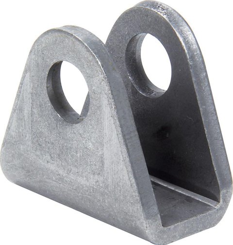 Allstar Performance Chassis Tabs ALL60073 Tab, Rod End Mount, 3/16 in. Thick, 1/2 in. I.D. Hole, 1 5/8 in. Tall, 5/8 in. Inside Width, Each