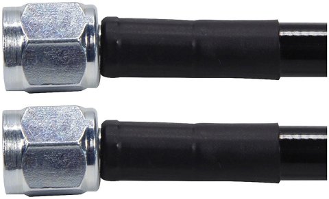 Allstar Performance Coated Braided Stainless Steel Lines ALL48430-36 Brake Line, #3 Line, -3 Straight Ends, 36 in. Long