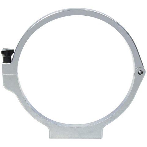 Allstar Performance Nitrous Oxide Bottle Brackets ALL14436 Brackets, Round Mount, Hinged, Aluminum, Polished, 6.90 in. Diameter, Each