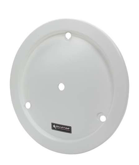 Allstar Performance Wheel Covers ALL44281 Universal Three Fastener Plastic with No Hardware White