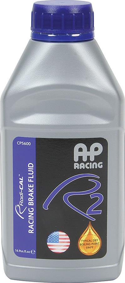Allstar Performance AP 600 High-Temperature Racing Brake Fluid ALL78108 Fluid, High-Temperature, AP600, DOT 4, 16.9 oz. Bottle, Each