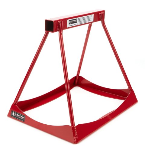 Allstar Performance Stack Stands ALL10254 Stands, Steel, Red, 3 1/2-Ton Capacity, 14 in. Length, 12 in. x 15 in. Base, Pair
