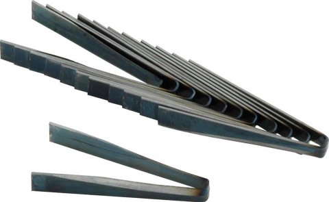 Allstar Performance Replacement Tire Groover Blades ALL10272 Blades, #4 Flat, Set of 12