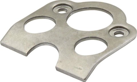 Allstar Performance Quick-Turn Fastener Mounting Brackets ALL19364 Quick Fasteners, Weld Plate, Brackets, Steel, Set of 10