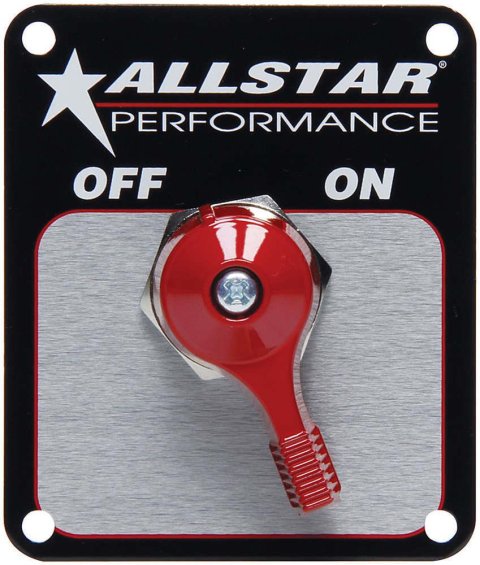 Allstar Performance Battery Disconnect Switches ALL80158 Switch, Rotary, 12 V, 175 Amps, Aluminum Panel, Kit