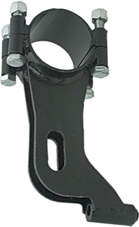 Allstar Performance Clamp-On Shock/Trailing Arm Brackets ALL60135 Trailing Bracket, Steel, Axle Mount, Universal, Each